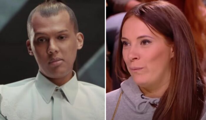 Stromae et sa femme Coralie Barbier