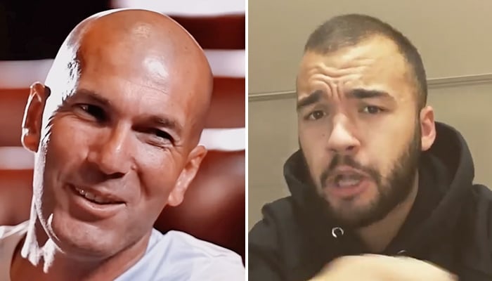Zinedine Zidane et Oli