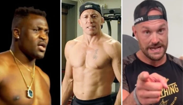 Georges St-Pierre a fait son choix pour le combat entre Francis Ngannou et Tyson Fury