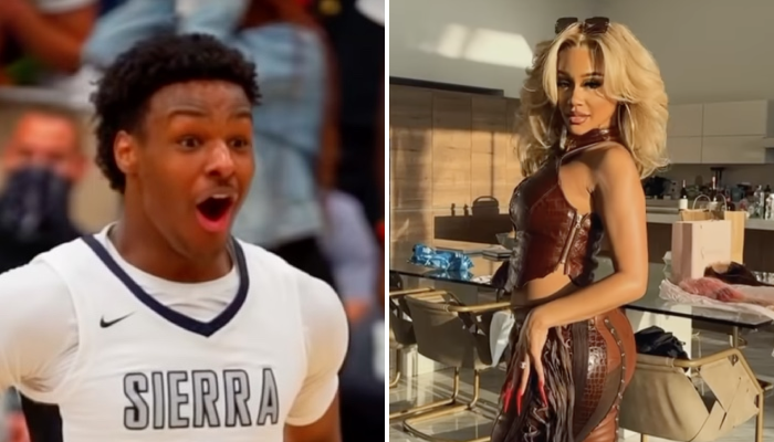 Bronny James a été recalé par la chanteuse Saweetie