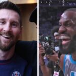 NBA – Après l’embrassade, le message de Lionel Messi pour LeBron James !