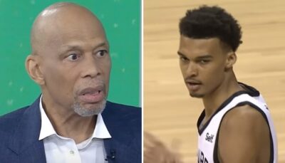 NBA – La conversation entre Wemby et Kareem Abdul-Jabbar dévoilée !