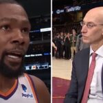 NBA – La grosse révélation de Kevin Durant : « J’ai appelé Adam Silver pour lui dire de… »