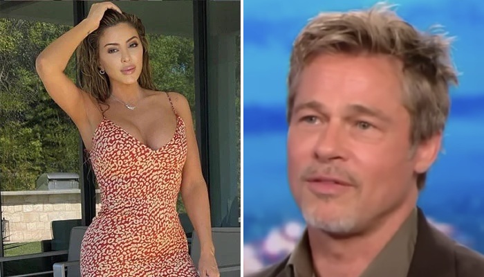 NBA Larsa Pippen et Brad Pitt