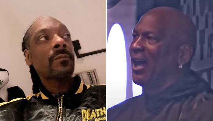 Michael Jordan et Snoop Dogg, deux légendes des années 90'