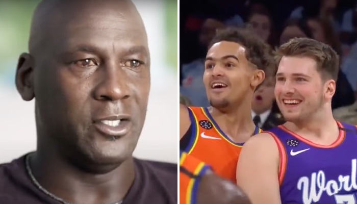 NBA Michael Jordan, Trae Young et Luka Doncic