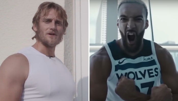 NBA Ragnar le Breton et Rudy Gobert