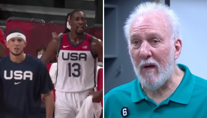 Team USA et Gregg Popovich