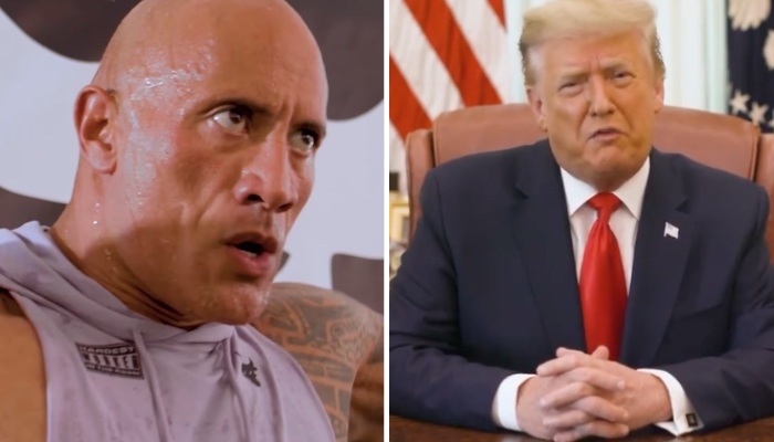 The Rock et Donald Trump