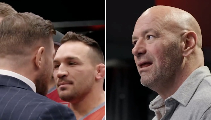 Conor McGregor et Michael Chandler ont choqué Dana White après leur altercation