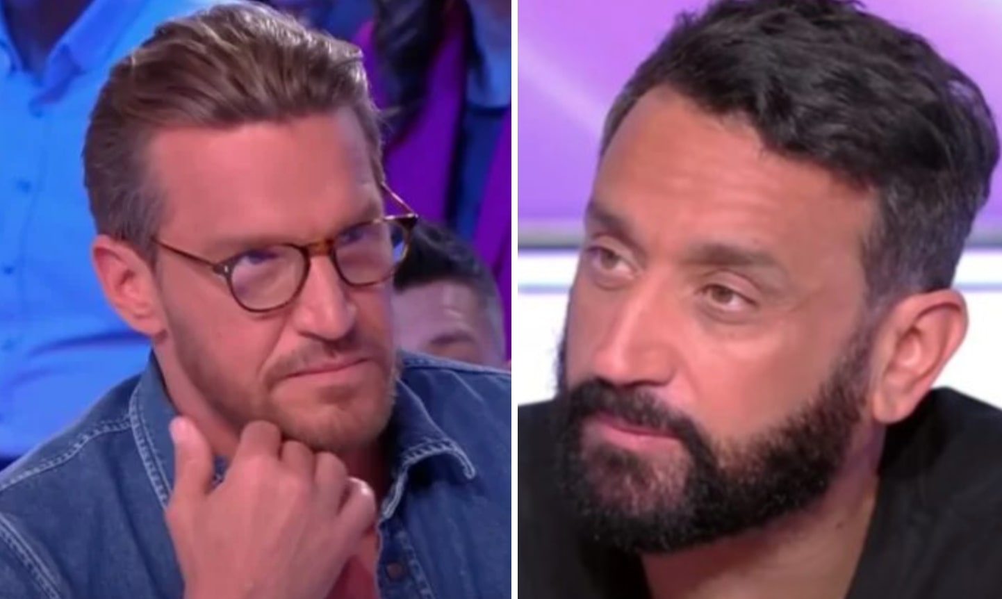 Benjamin Castaldi et Cyril Hanouna