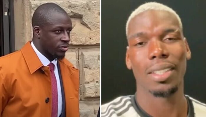 Benjamin Mendy et Paul Pogba