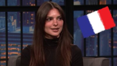 Aperçue dans un endroit improbable en France, la photo virale d’Emily Ratajkowski !
