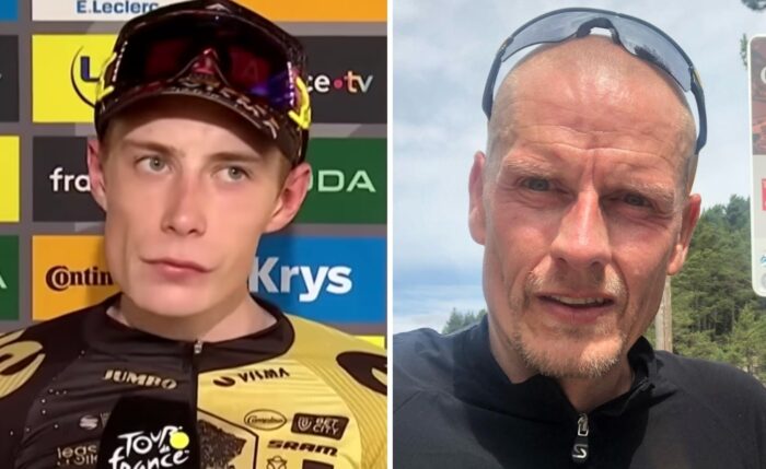 Jonas Vingegaard et Michael Rasmussen
