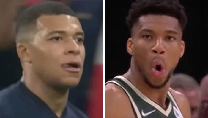 Kylian Mbappé et Giannis Antetokounmpo