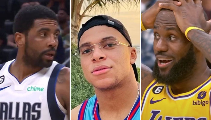 Kyrie Irving, Kylian Mbappé et LeBron James