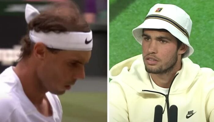 Rafael Nadal et Carlos Alcaraz