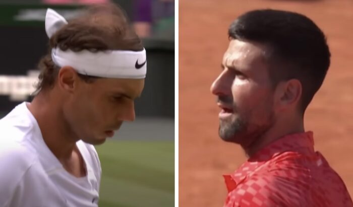 Rafael Nadal et Novak Djokovic