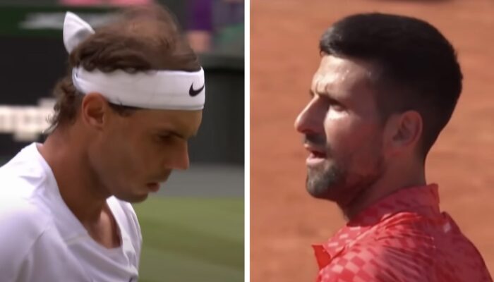 Rafael Nadal et Novak Djokovic