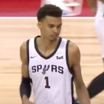 NBA – Maladroit, postérisé mais prometteur : la première très étrange de Wembanyama aux Spurs !