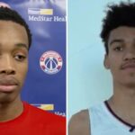 NBA – La photo virale d’Oscar Wembanyama, 16 ans, géant aux côtés de Bilal Coulibaly !