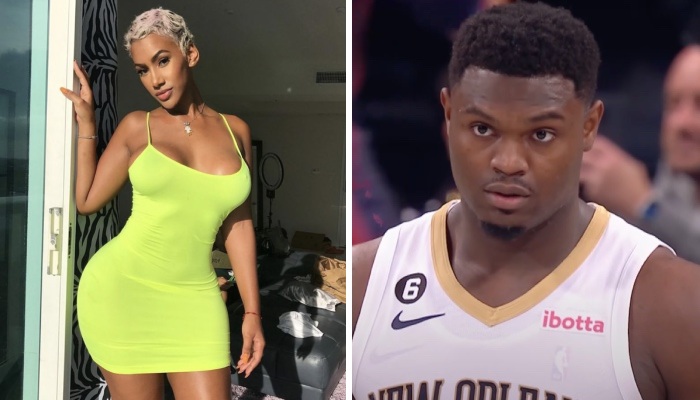 Après Zion Williamson, un joueur s'est affiché avec une actrice X, Katt Leya