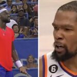 NBA – Les images virales de Kevin Durant avec Frances Tiafoe : « Il est complètement…