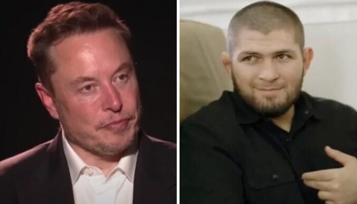 Elon Musk et Khabib Nurmagomedov, un novice en MMA et un ancien champion UFC