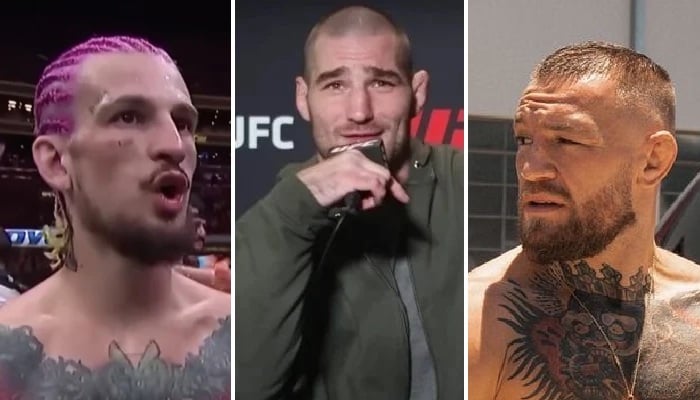 Sean O'Malleyr, Sean Strickland et Conor McGregor, trois personnages incontournables à l'UFC