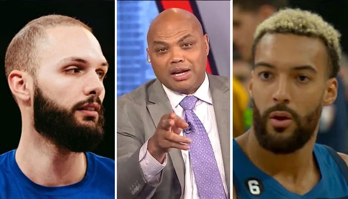 Rudy Gobert, Evan Fournier et Charles Barkley