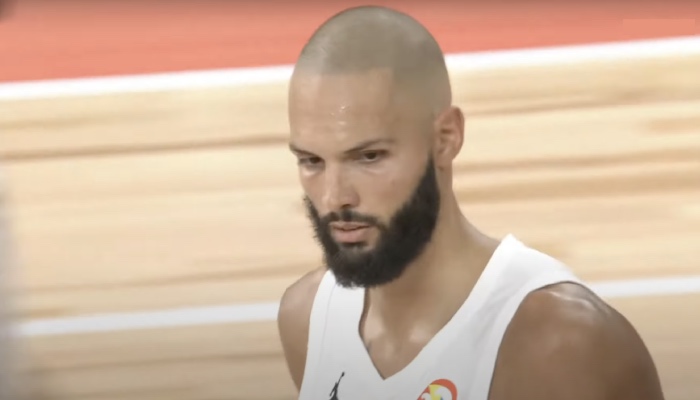 L'arrière français Evan Fournier, ici sous les couleurs des Bleus