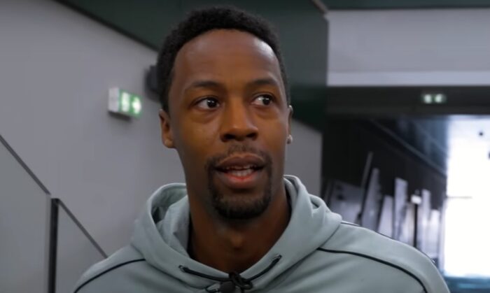 Le tennisman français Gaël Monfils