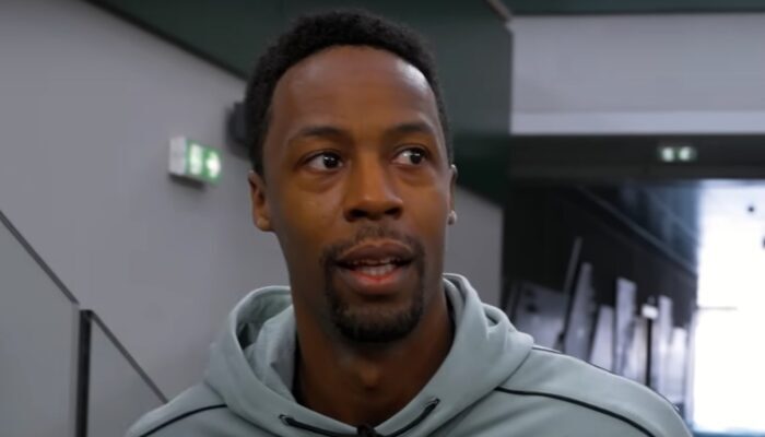Le tennisman français Gaël Monfils