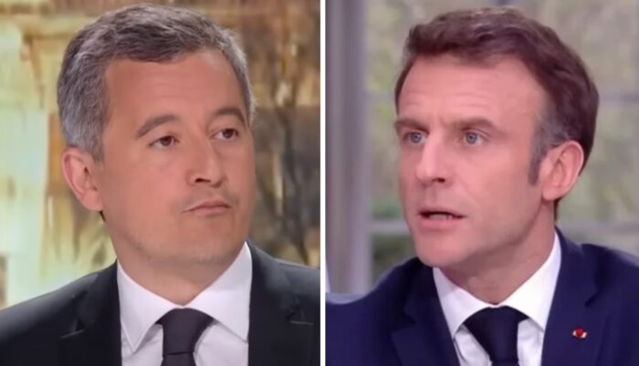 Gérald Darmanin et Emmanuel Macron