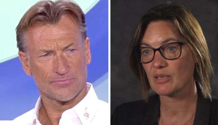 Hervé Renard et Corinne Diacre
