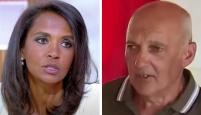 Karine Le Marchand et Jean de l'Amour est dans le pré