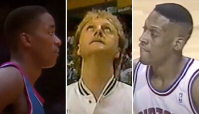 NBA – La réaction cash de Larry Bird aux attaques raciales de Rodman et Isiah : « Ils peuvent…