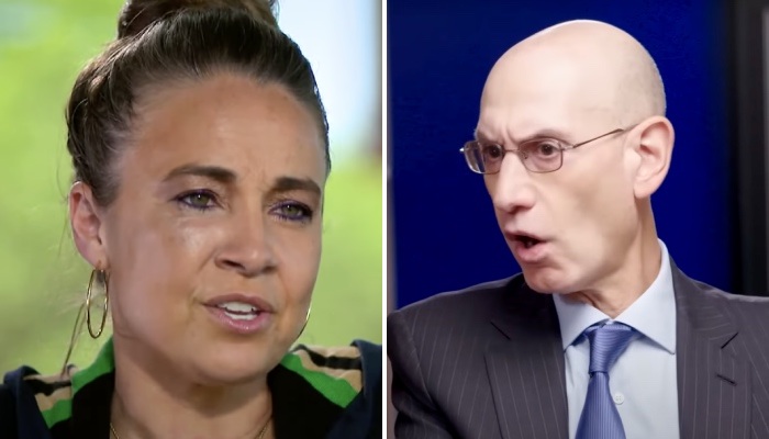 NBA Becky Hammon et Adam Silver