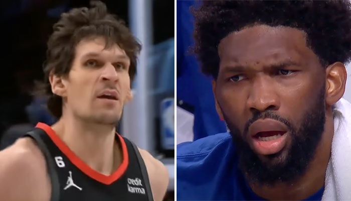 NBA Boban Marjanovic et Joel Embiid