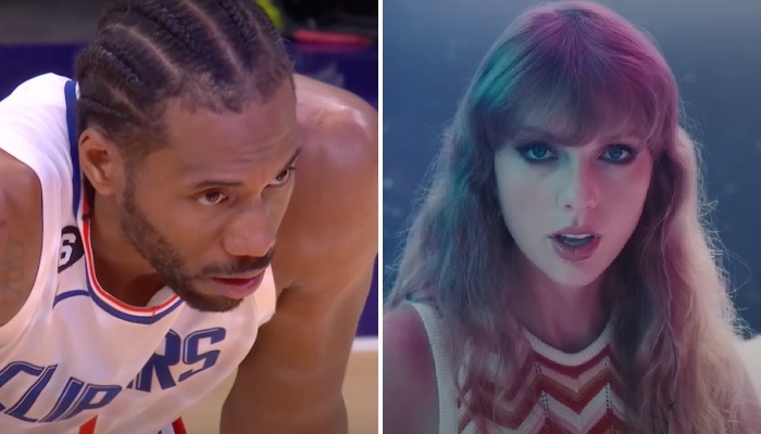 NBA Kawhi Leonard et Taylor Swift