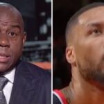NBA – Après le trade de Damian Lillard, le tweet polémique de Magic Johnson !