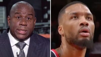 NBA – Après le trade de Damian Lillard, le tweet polémique de Magic Johnson !