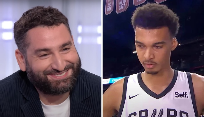 Mouloud Achour et le prodige du basket français et de NBA Victor Wembanyama