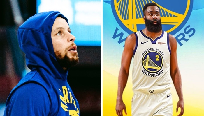 NBA Stephen Curry et James Harden