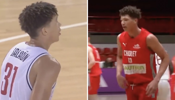 Tidjane Salaun, nouvelle pépite du basket français
