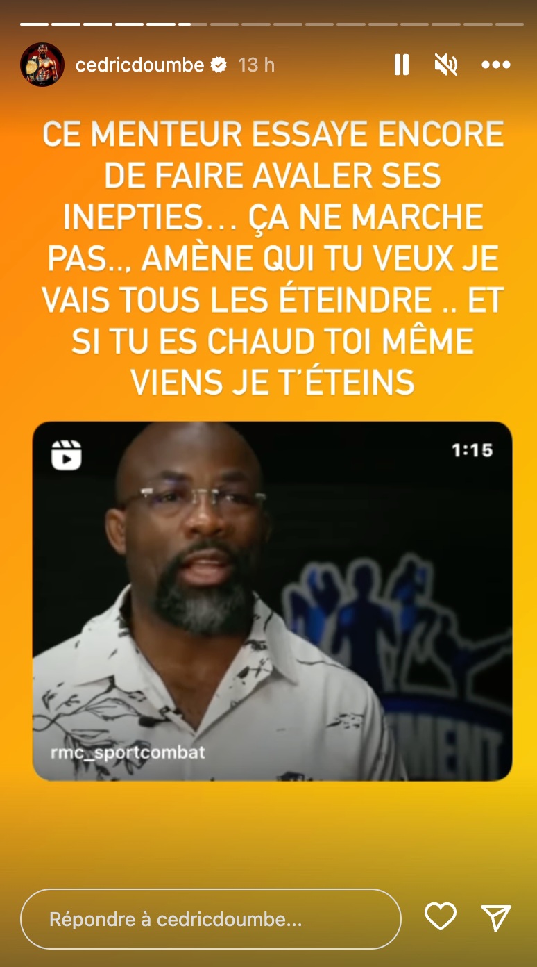 Grosse polémique autour de Baki et Cédric Doumbé « Ce menteur essaie de…