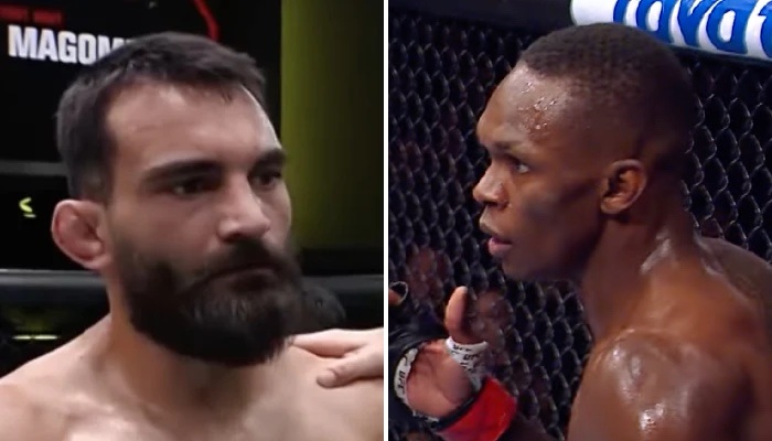 Benoit Saint-DENIS et Israel Adesanya