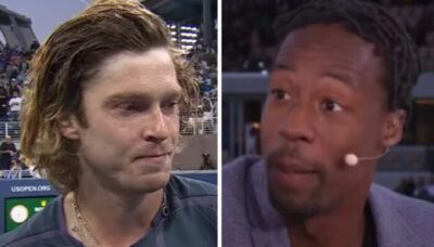 Après l’avoir battu, Andrey Rublev cash sur Gaël Monfils : « C’est tellement une…