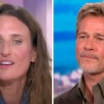 Camille Cotin (44 ans) révèle ce que Brad Pitt lui a dit en privé : « Tu…