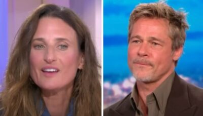 Camille Cotin (44 ans) révèle ce que Brad Pitt lui a dit en privé : « Tu…